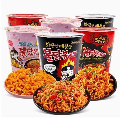 临期韩国进口70g三养火鸡面方便面辣鸡味奶油味拌面杯面速食泡