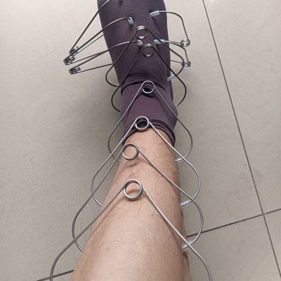 腿夹大号(10只装)另赠送6个小号腿夹 组合便用效果更好理疗