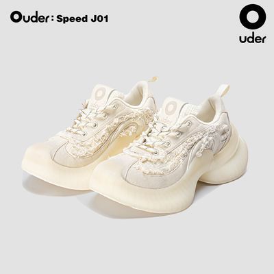 【赵露思同款】Ouder 流光跑鞋小香风老爹鞋厚底增高运动休闲鞋子优惠商品图片