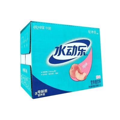 可口可乐水动乐桃子橙子果味电解质饮料500ml*6瓶批发