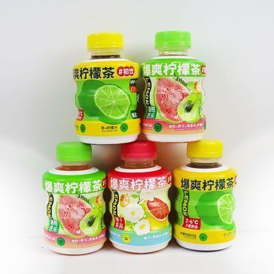 初饮油柑芭乐柠檬茶饮品300ml*6瓶蜜桃饮料0蔗糖脂肪清爽