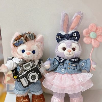 星黛路玲娜贝尔毛绒狐狸玩偶挂件侦探钥匙扣