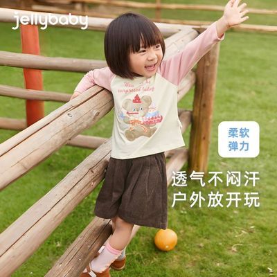 ���ڲ�����JELLYBABYŮͯt���¿�ײɫ�����ӡ���������¶�ͯ��������� 30Ԫ