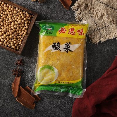 必思味东北酸菜黄心酸菜丝老式腌制大缸酸菜丝烧烤火锅菜商用500g