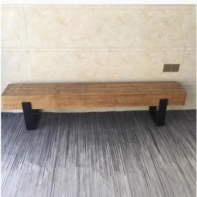 北欧实木电视柜工业风复古做旧实木长条凳简约现代轻奢电视柜板凳