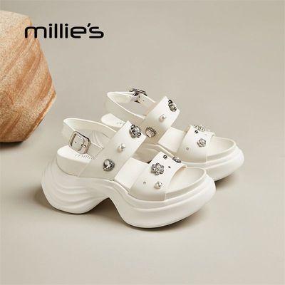 ڲMILLIE'SʱкЬŮ߼ɸС¶ֺɳ̲Ь522Ԫ