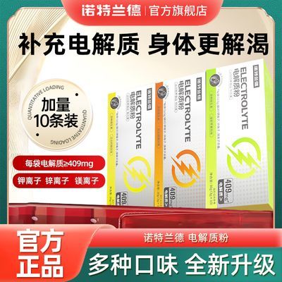 【诺特兰德】电解质水冲剂粉维生素运动健身饮料补充能量跑步骑行解渴
