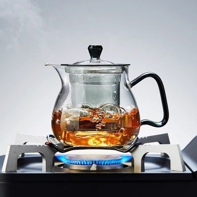纯手工耐热玻璃中式煮茶壶20℃-150℃防爆大容量茶水分离套装