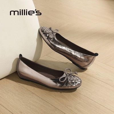 ڲMILLIE'SŮЬճٴƤ֯ԲͷǳڵЬͨаٴŮЬ579Ԫ