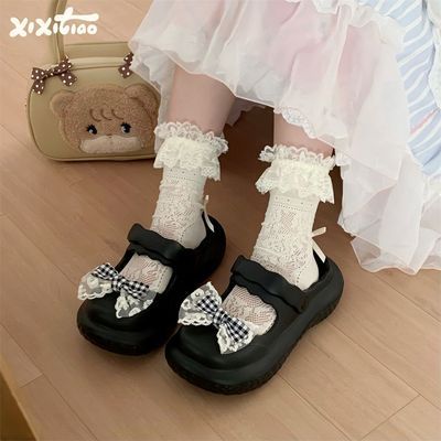 ڲϸϸڰ׸˿lolitaЬװͷЬŮļɳ̲Ь30.5Ԫ