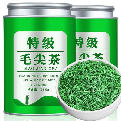 正宗新茶毛尖2025特级绿茶浓香耐泡明前高山手工茶叶罐装春茶