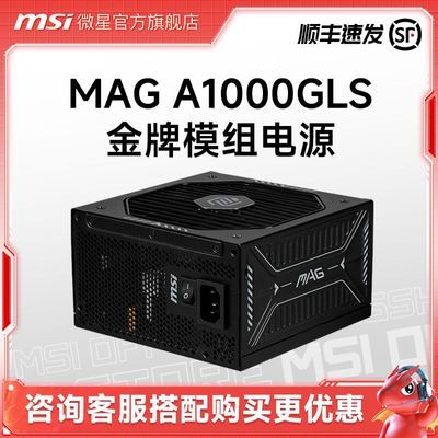 ڲMSI/΢MAG A1000GLSȫģ1000W̨ʽDIYԵԴPCIE5.1809Ԫ