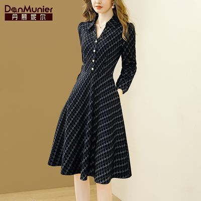 ڲĽݶʽv֯ȹŮ2025ﶬ¿гȹ 191Ԫ