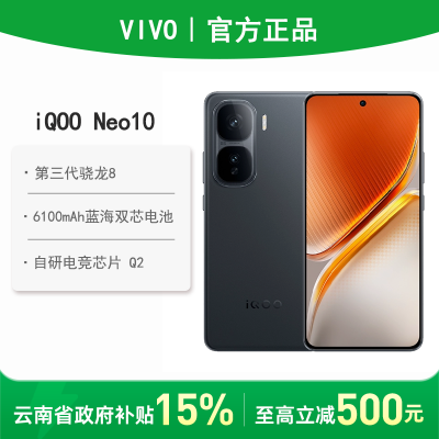 85,ջiQOO Neo10Ϸ羺ֻ3ڷ Ӱ 12GB+256GB ٷ ȫͨ5G1434Ԫ