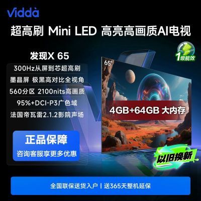 20%ViddaX 65Ӣ纣ŵ 4+64GB ī ¿ 65Ӣ3040Ԫ