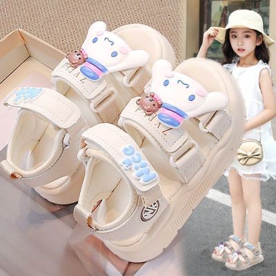 女童凉鞋2025夏季新款儿童玉桂狗卡通防滑凉拖鞋小女孩软底公
