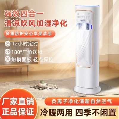 8A冷暖两用加湿杀菌负离子智能冷风机小型移动空调新立柜式AA