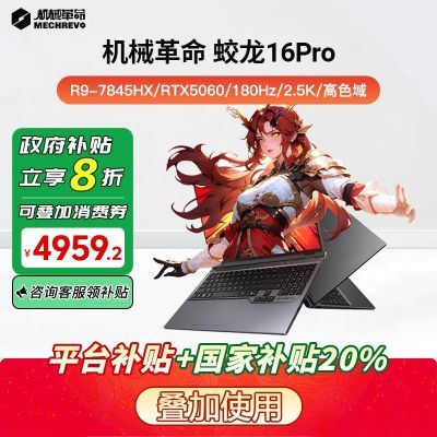 20%е16Pro R9-7845HX+5060 180HzϷ4931.2Ԫ