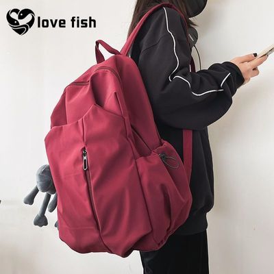帝柏高颜值大容量双肩包元23.8布料厚实耐磨冲量才有的价多色可选二十几块銭值哭了款式很好看店里至少贵一倍https://p.pinduoduo.com/iyDMvxjo 