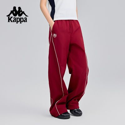 【Kappa】卡帕背靠背2026新款户外休闲长裤复古运动裤女款裤子直筒裤优惠商品图片