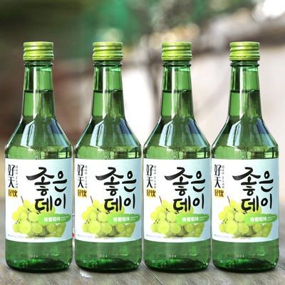 好天好饮烧酒360ML*20瓶韩国进口韩式烧酒整箱原味/卡曼
