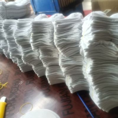 买50双送50双,发100双四季通用款,薄款一次性白色短袜,