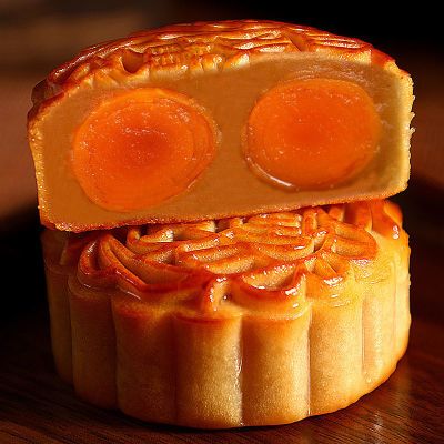 【双蛋黄大月饼】广式月饼莲蓉双蛋黄月饼莲蓉双黄月饼中秋批发