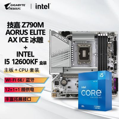 ڲIntel 12600KF CPU+ Z790M AORUS ELITE AX ICE װ2149Ԫ