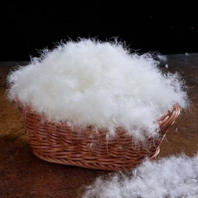 95%白鹅绒优等品7A抗菌复古冬季助眠羽绒被磨毛条纹大朵羽羽绒