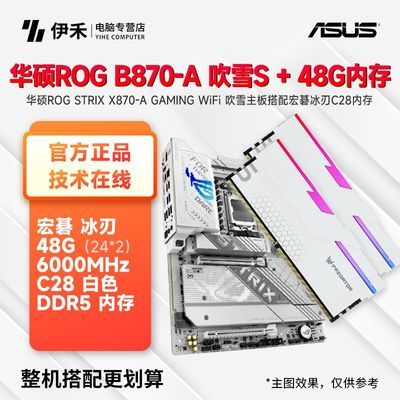 ڲ˶ROG STRIX X870-A GAMING WiFi ѩ곞C28ڴ3249Ԫ