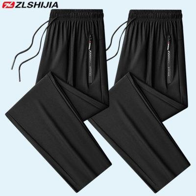 战狼世家情侣速干冰丝男裤韩版潮流宽松长裤男士潮流休闲运动男
