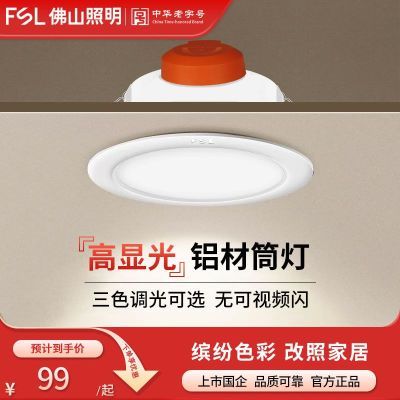 ���ڲ�������10��װ��FSL��ɽ����ledͲ��Ƕ��ʽ�������ȿ����컨��ţ�۶��� 51.9Ԫ