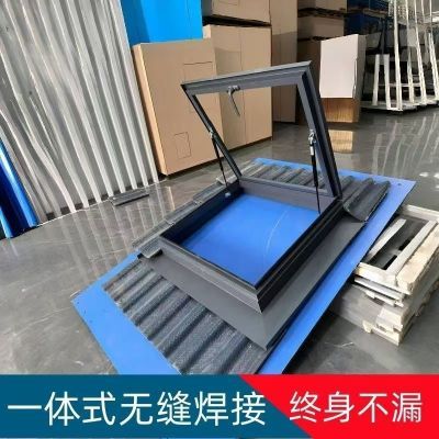 铝合金无缝焊接一体式排水板天窗斜屋面琉璃瓦瓦片阁楼木制屋顶