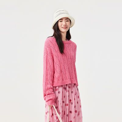 ���ڲ�����[������¾�]�̳�ͬ��2025���¿��ɫ��֯ë��������ȹFJ510034011    899Ԫ