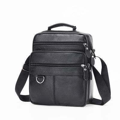 真皮男士高档真皮包商务斜挎单肩男士休闲牛皮手提手提包大容量