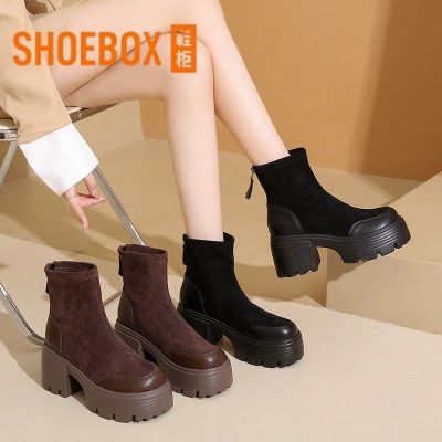 ڲSHOEBOXЬ߸ѥŮﶬ¿ߵѥƤ޴ָѥ87.6Ԫ