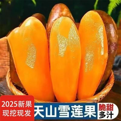 雪莲正宗黄心云南红心天山细长当季批发整箱新鲜应季水果特级包邮