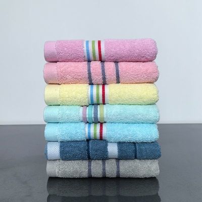 三条装毛巾加厚棉织柔软吸水成人洗脸不掉毛洗澡面巾家用