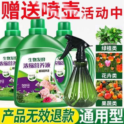 植物浓缩营养液通用型家用花肥花卉盆栽发财树绿富贵竹绿萝