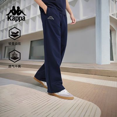 【Kappa】卡帕背靠背2026新款运动针织长裤男复古透气裤子休闲直筒裤优惠商品图片