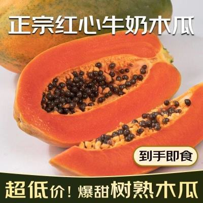 正宗现摘虹心木瓜带箱5斤元12.9一口咬下香甜爆汁奶香四溢柔软蓬松细腻多汁好处多多https://p.pinduoduo.com/m5BMYxv2?sc=EFAC 