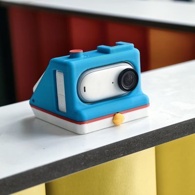 新款影石go3/3s宝丽来拍立得哆啦A梦配色 纸头哥相机壳3D打印产品