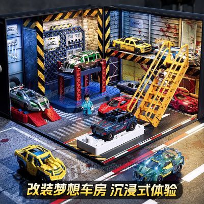 改装者玩具车小汽车合金车模套装岁儿童生日礼物男孩停车场3-6岁