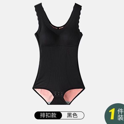 新款无痕保暖连体塑身衣加绒加厚产后束腰提臀收肚子美体束身内衣