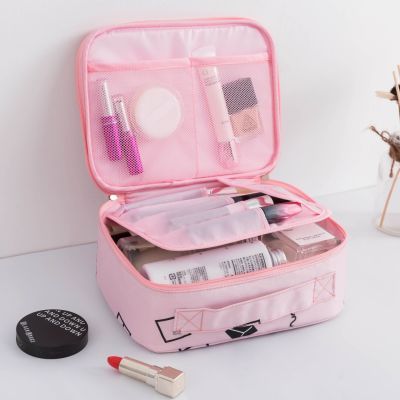 ins网红化妆包小号便携韩国简约大容量多功能旅行少女洗漱收纳盒