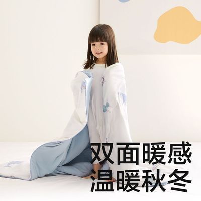 【反季清仓】Babycare婴幼儿双面暖感针织被保暖柔软被子秋冬盖被