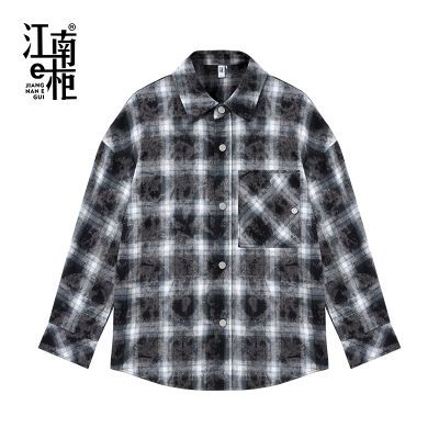 江南e柜长袖衬衫领外套2025秋季新款男士开衫外套百搭538112036优惠商品图片