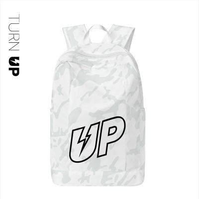 TURN UP书包双肩包旅行学生大容量男女简约背包校园电脑包ins风
