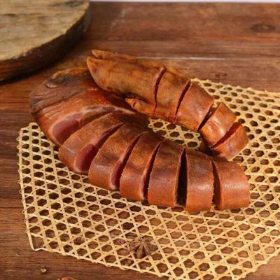 重庆奉节腊猪脚云腿四川特产烟熏腊猪蹄农家自制柏树枝腊肉包邮