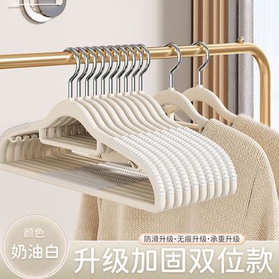 无痕防滑衣架防肩角不起包家用衣架挂衣整理专用宿舍耐用加厚加宽【3天内发货】